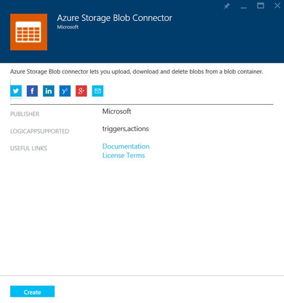 Azure Storage blob